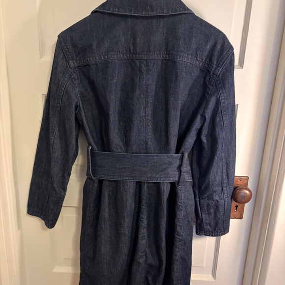 Banana Republic Denim Jacket with Chunky Belt Small - Picture 7 of 12